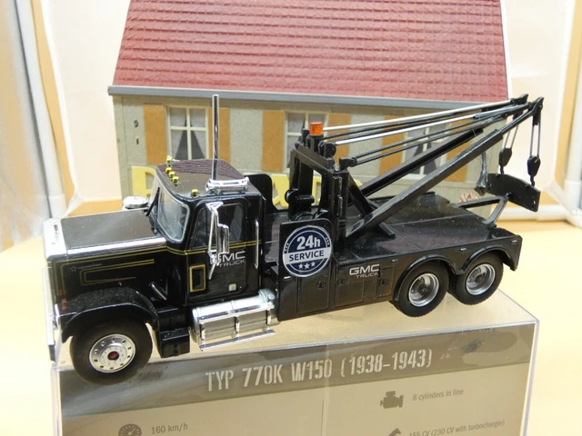 CAMION SEMI US GMC GENERAL 1980 1/43 Transformation "Dépanneuse"  Unique