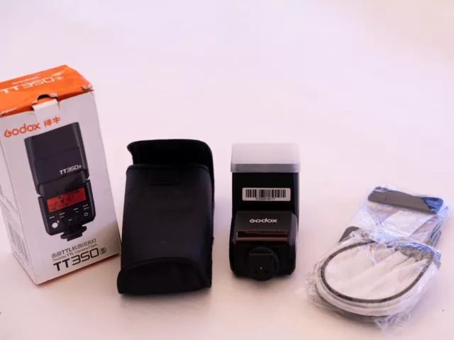 Flash GODOX TT 350-S avec housse , emballage origine, trés bon état