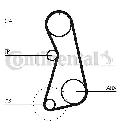 Conti Originale CT630K1 Contitech Cinghia di Distribuzione Kit Dentata 2