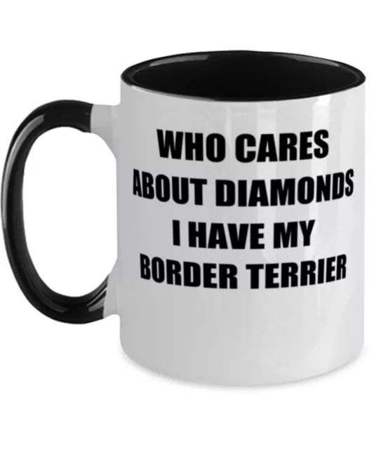 Funny Border Terrier Mug Coffee Cup Christmas Gift Idea For Dog Lover Mom Dad