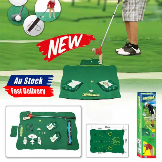 Mini Golf Game Golfing Man Indoor Golf Game Indoor Mini Golf Game Set RL