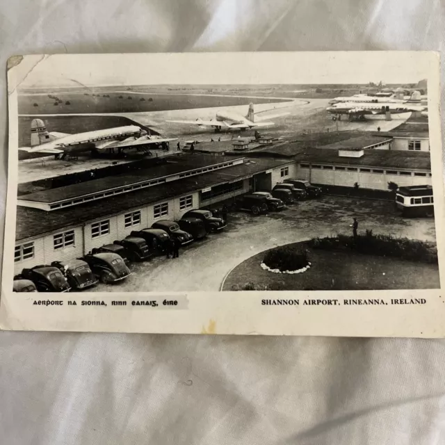 Shannon Airport Rineanna Ireland posted 1947 Old Airplanes