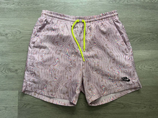 NIKE FESTIVAL MENS Purple Woven Flow Holographic Psychedelic Swim Shorts Medium 29.95 PicClick UK