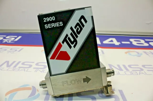 Tylan Millipore 2900 Series Fc-2900Mep-4V Mass Flow Controller  2000 Sccm  H2