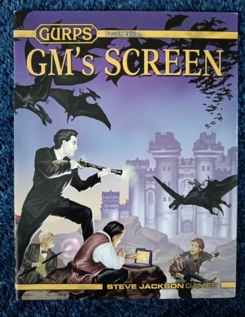 GURPS 4th Edition GM's Screen - Steve Jackson Games