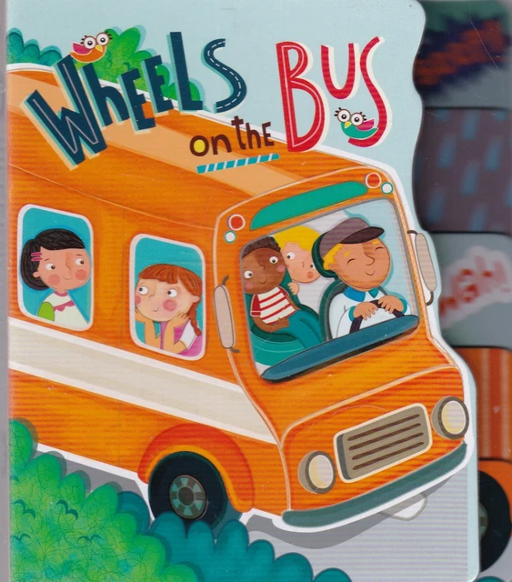 THE WHEELS ON the Bus Nursery Rhyme Sliders, , £9.20 PicClick UK