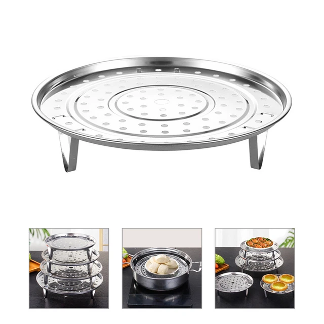 Griglia Per Cottura A Vapore In Acciaio Inox 304 - Inserto Per Pentole E Pentola A Pressione