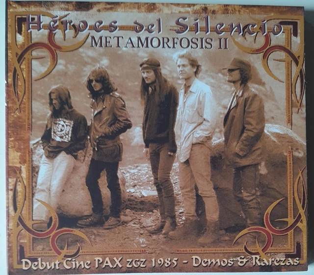 Cd Silver - Héroes Del Silencio - Metamorfosis 2 - Bunbury - Rarezas Numerado Cd Silver - Héroes Del Silencio - Metamorfosis 2 - Bunbury - Rarezas Numerado
