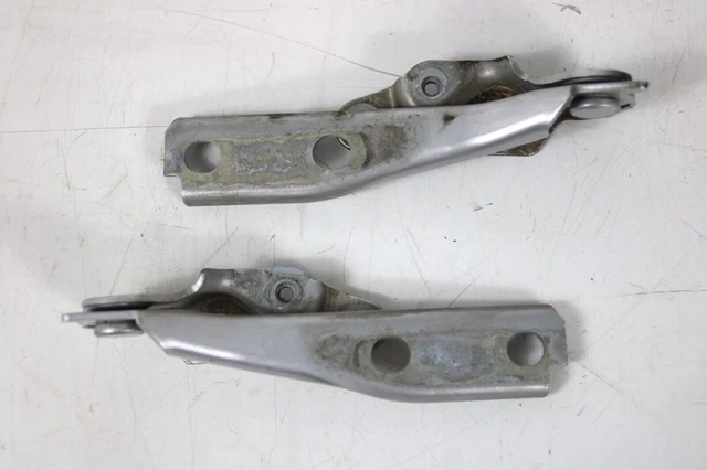 Paire De Charnières De Capot Chromées Pour Voiture Ancienne - Ajustables, En Acier, Marque AEspares