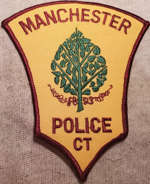 CT Manchester Connecticut Police Shoulder Patch