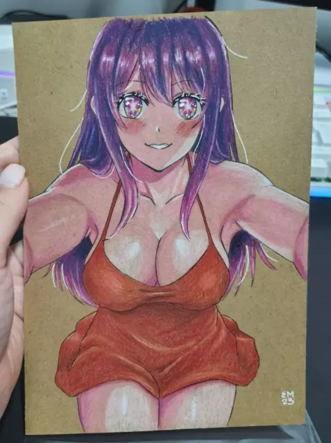 Idol fanart handpainted drawing