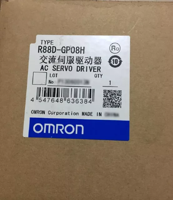 New In Box Omron R88D-GP08H Servo Driver R88D-GP08H Fast Free Shipping