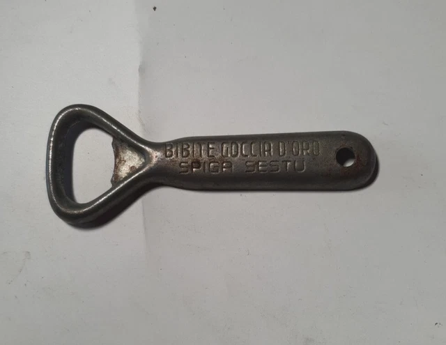 Bibite Goggia D'oro Spiga Sestu Cavatappi Apribottiglie Vintage Made In Italy