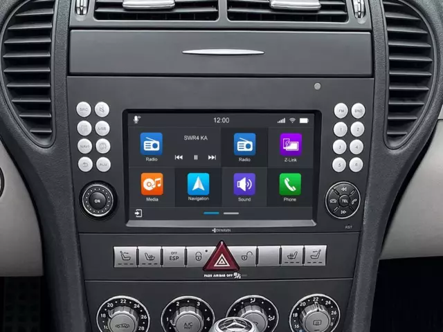 Dynavin D8-SLK Pro Autoradio GPS Compatible Avec Mercedes SLK R171 2004-10