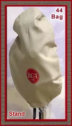 RCA Microphone Cloth Fabric Bag - Model 44 "Stand" Style