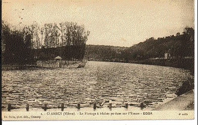 (S-32139) FRANCE - 58 - CLAMECY CPA      SATIN  ed.