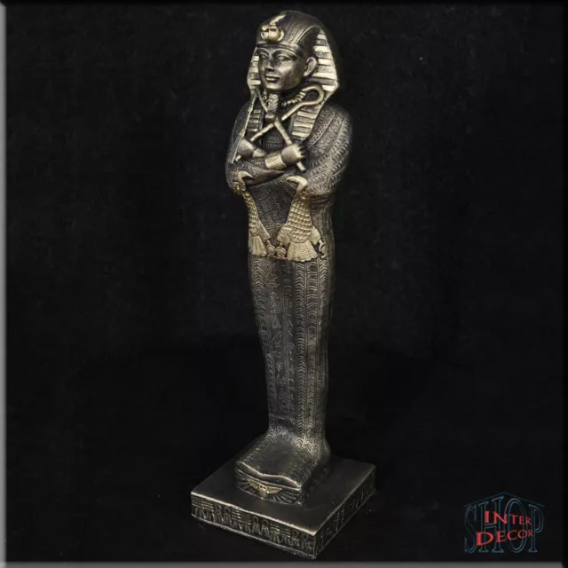 Statue Figur Dekofigur Tutanchamun Antike Skulptur Pharao Ägyptische Stuckgips