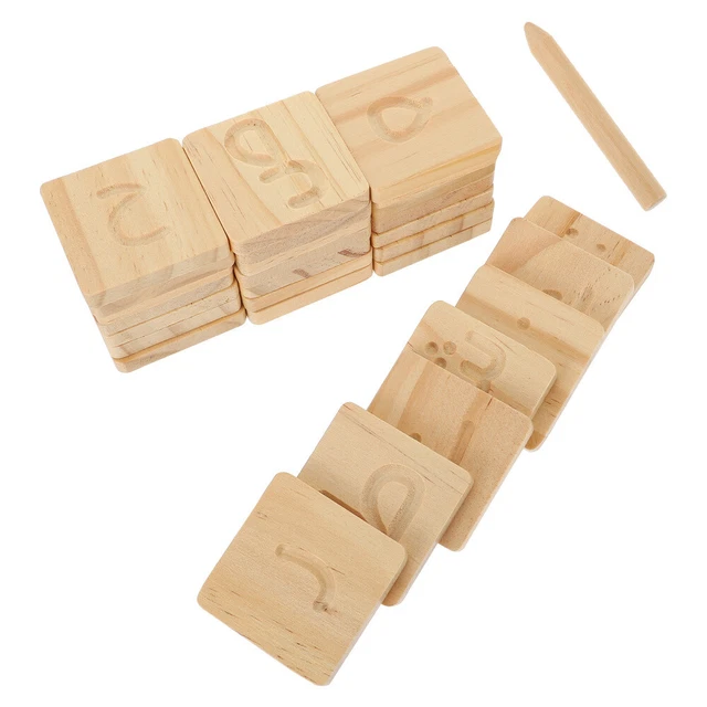 Tablero Braille Juguete De Aprendizaje Juguete Para Aprender Números Madera