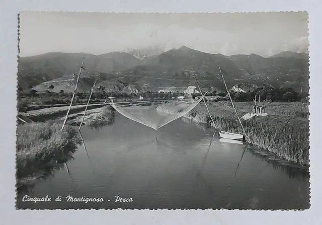 CINQUALE DI MONTIGNOSO ( MASSA CARRARA) Pesca , vg 1956 f.g. BELLA