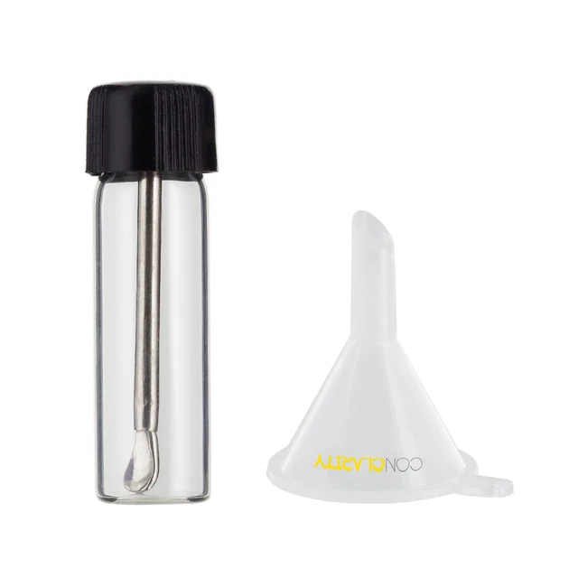 Premium 1.5g Black Safety Mixing Tool e-Snuff Spice and Sweetener Storage Bullet