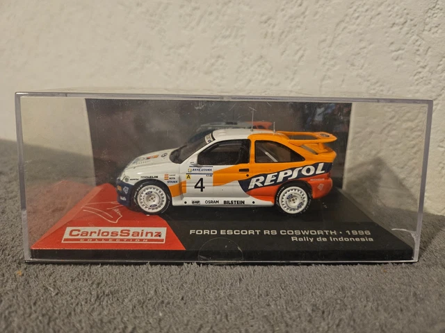 DIE CAST " FORD ESCORT COSWORTH WRC RALLY DE TIERRA DE ARTESA 1999 Scala 1 43 Copia DIE CAST " FORD ESCORT COSWORTH WRC RALLY DE TIERRA DE ARTESA 1999 Scala 1 43 Copia