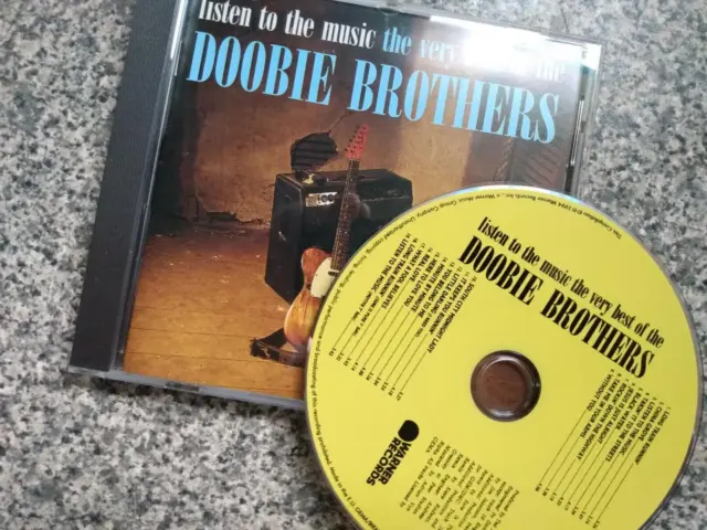 DOOBIE BROTHERS "Listen To The Music" pre-owned best of CD 1994. US Rock Band