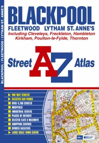 Blackpool Street Atlas Geographers A-Z Map Company