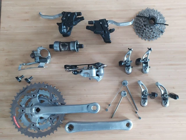 Dérailleur Avant VTT Vintage Shimano STX FD-MC30 - Triple Pince 28,6mm Top Pull