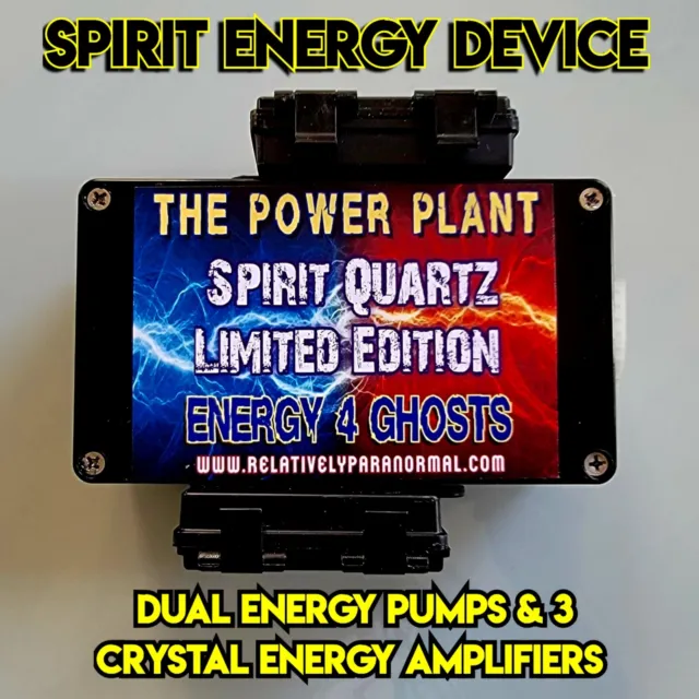 Ghost Hunting Spirit Energy Device THE POWER PLANT Spirit Quartz Edition
