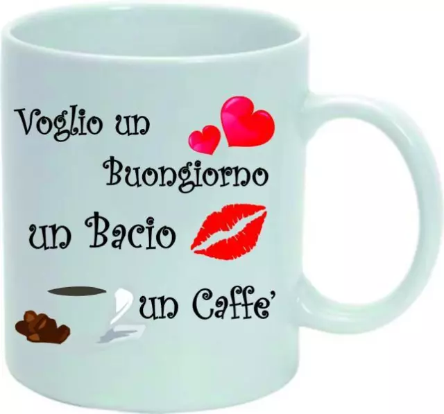 TAZZA IN CERAMICA Dito Medio Have Nice Day Colazione Late Caffe Cucina  Scherzo EUR 12,99 - PicClick IT