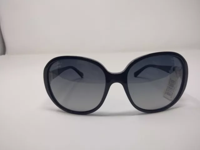 CHANEL 5285 760/S8 Sunglasses Polished Black w/ Silver CC Logo Polarized  Lens $350.00 - PicClick