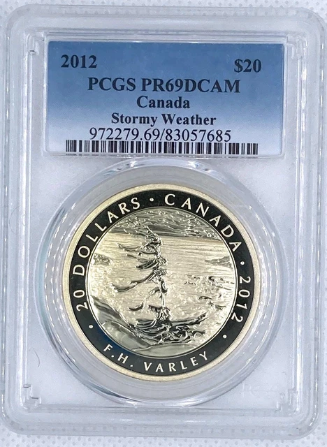 PCGS 2006 PR69DCAM 1 Oz. Silver Canada $20 Georgian Bay $14.68