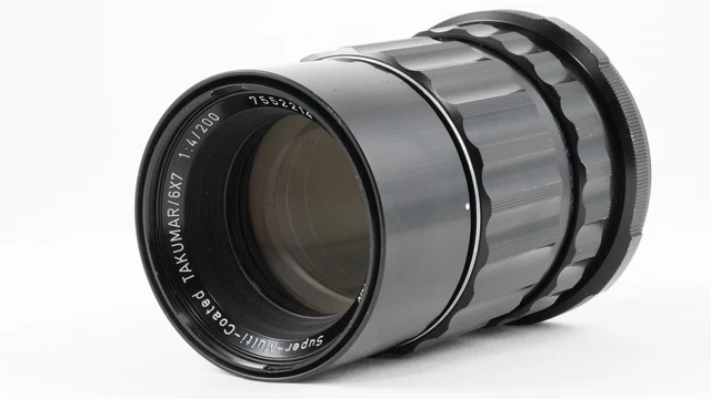 PROBLEM】PENTAX SMC TAKUMAR 6x7 200mm F/4 MF Lens 6x7 67 67II From