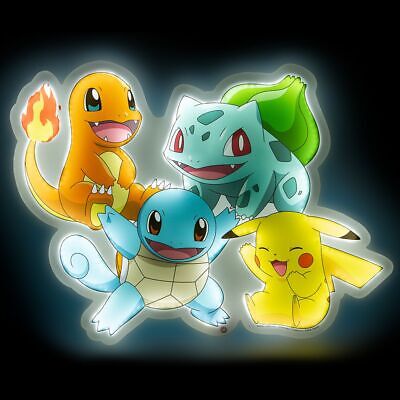Lámpara de pared para grupos de personajes Pokémon - solo pedido anticipado