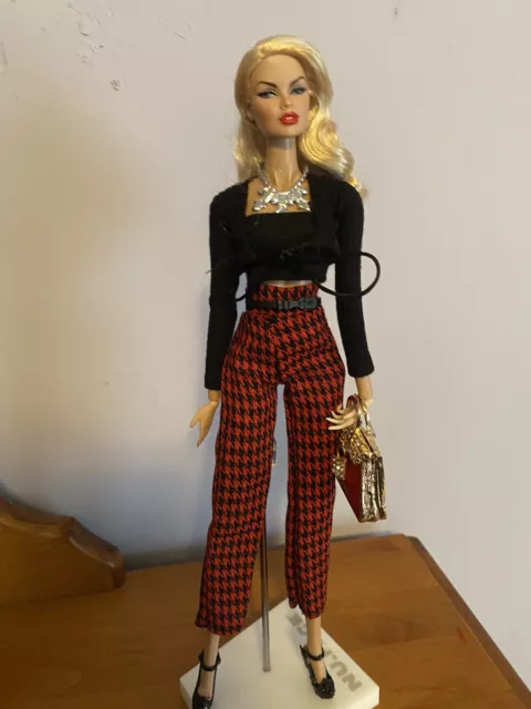 New Black Top With Red Check Pants. Includes Accessories And Free Gift. 🎁