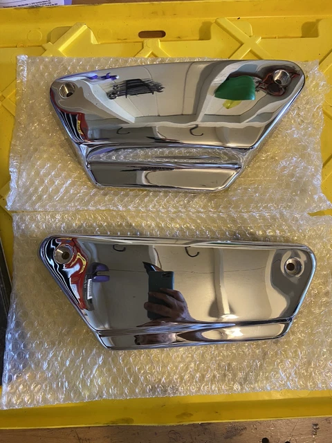 1982-1999 Harley Davidson FXR S/LR/T/DG RIGHT SIDE COVER LEFT RIGHT CHROME SET