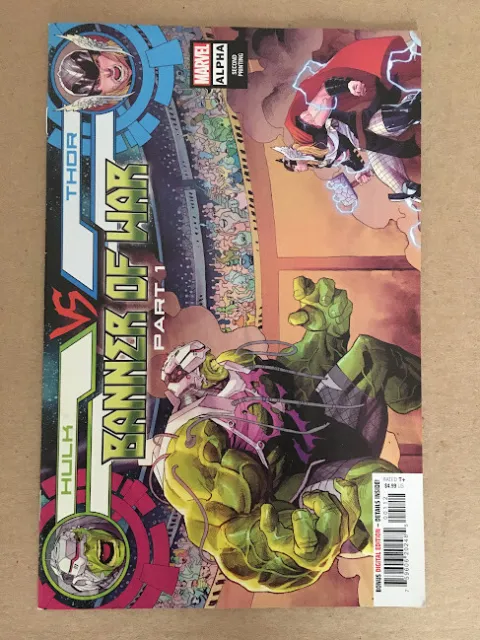 Hulk Vs Thor Banner Of War Alpha # 1 Nm Marvel Comics 2022 2Nd Print