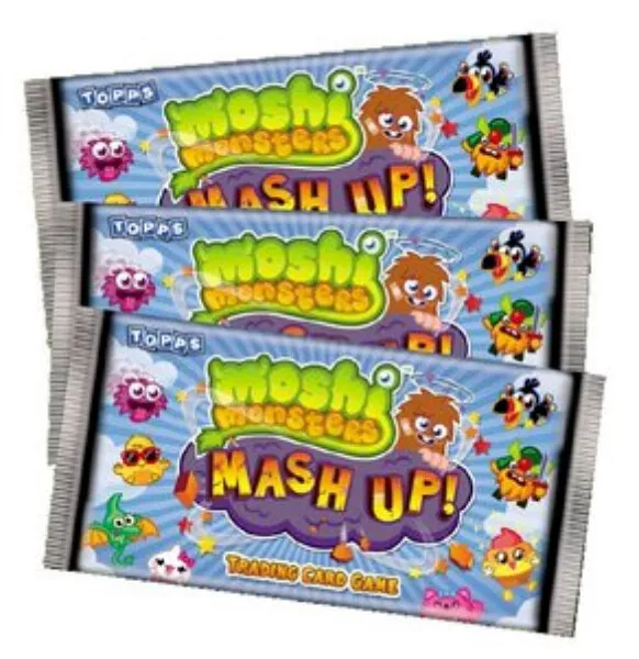 2010 Topps Moshi Monsters Mash Up Series 1 Trading Cards - Choose Your Card/S