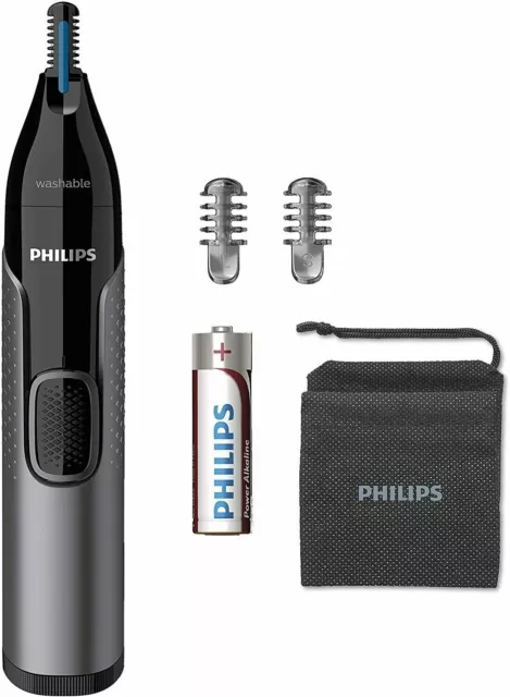 Philips Series 3000 Nose Ear Eyebrow Hair Trimmer Shaver/Comb Washable NT3650/16