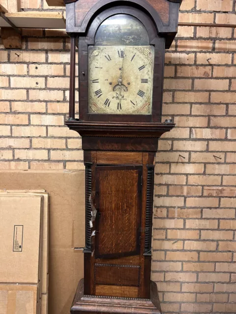 Drury Banbury Longcase Grandfather Clock For Restoration
