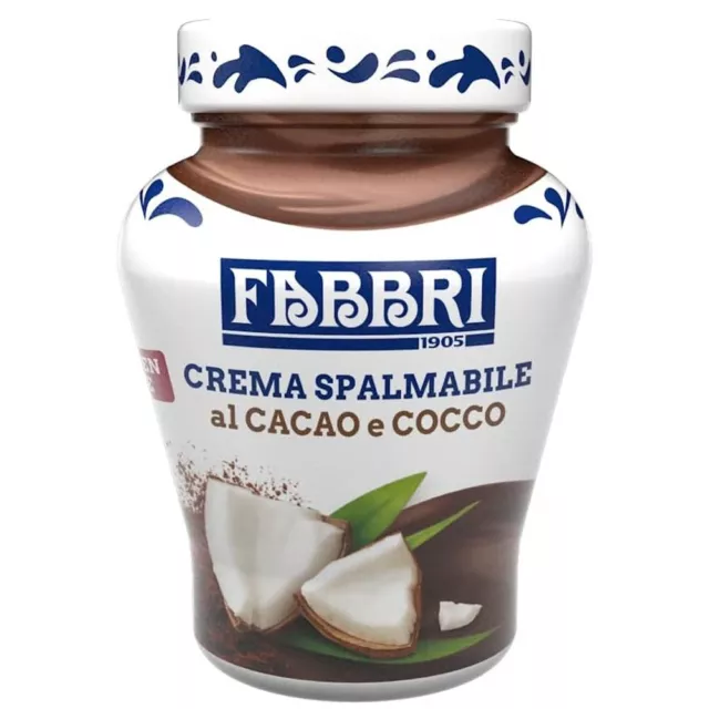 Fabbri Crema Spalmabile Al Cacao E Cocco Gr.200
