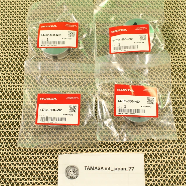 Honda Civic Si / Integra GSR Blade LS OEM Center Caps – 44732-S50-N910, Set Of 4 (Used)