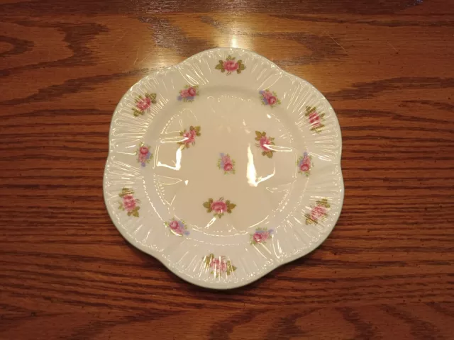 SHELLEY China ~ England ~ ROSEBUD Pattern #13426 BREAD/BUTTER Plates ~ 8 Avail.