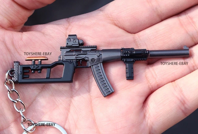 Mintoys 1:12 Scale Gold AK47 AKM Gun Keychain – Battlefield 4 / PUBG Collectible – 3.7 Inches 5 thumbnail image