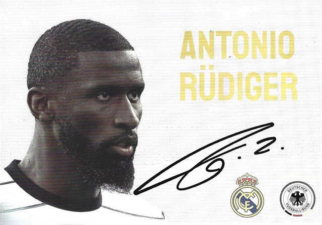 ANTONIO R DIGER DFB WM 22 VFB AS Rom Fc Chelsea Real Madrid antonio-r-diger-dfb-wm-22-vfb-as-rom-fc-chelsea-real-madrid