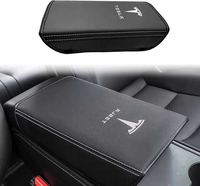 Car Armrest Seat Box Cover Protector, Universal Automobile Waterproof PU Leather