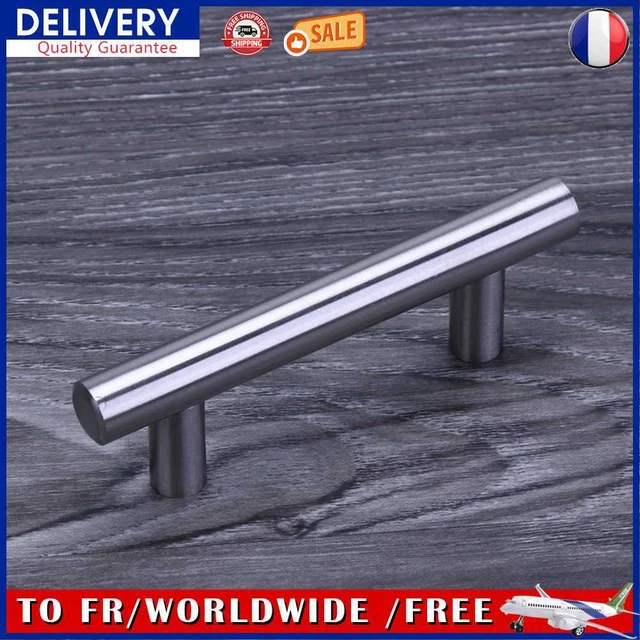 12mm Stainless Steel Hollow out Handle Knob for Cabinets Furniture Cupboard