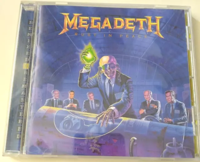 MEGADETH - Rust in Peace CD Remixed & Remastered 2004 Metallica