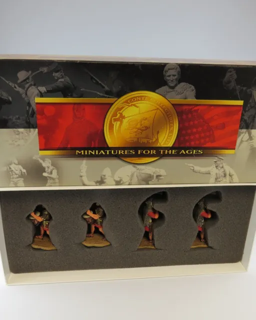 Conte Collectibles Toy Soldiers Roman Cornifers & Drummers 4 Piece Set  #SPQR025