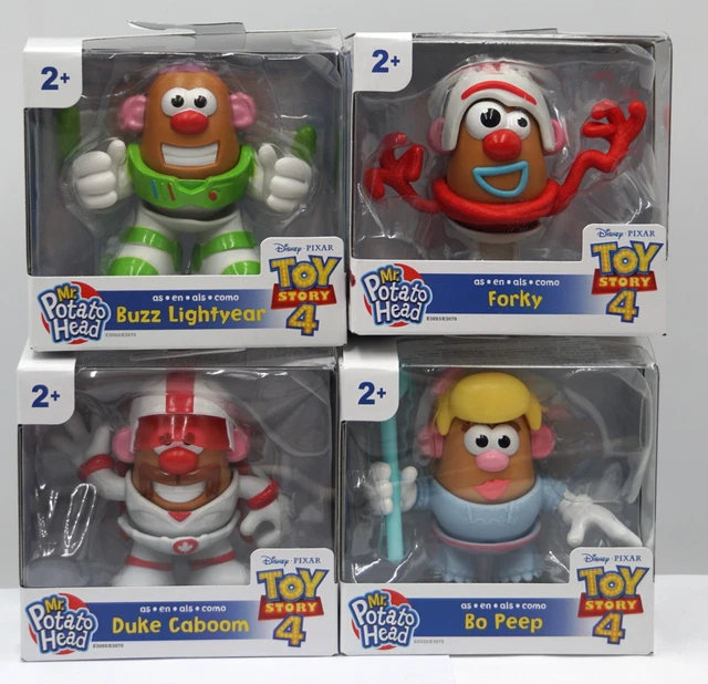 4X MINI Head-Toy Story 4-Hasbro-Forky, Buzz Lightyear